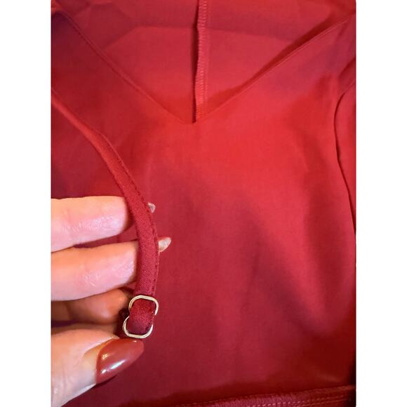 Atnlewhi Red Cocktail Dress - Size M - Picture 12 of 13